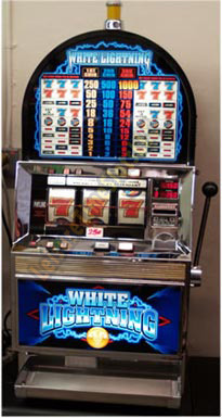 white lightening slot machine